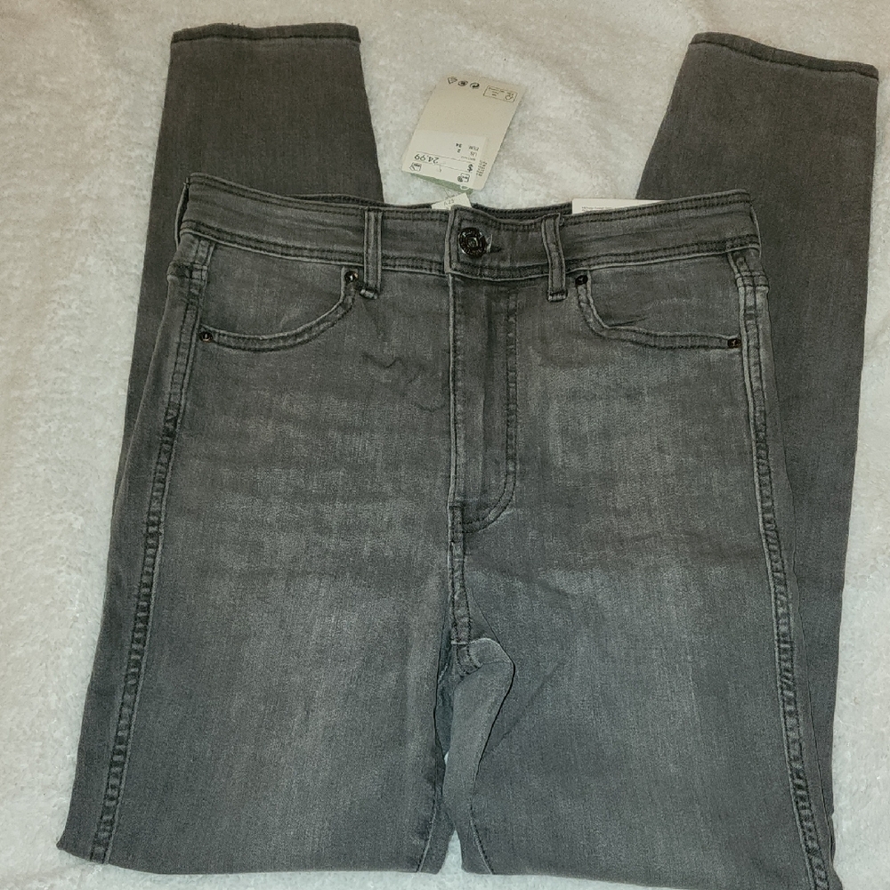 Women's Gray Skinny  Jeans